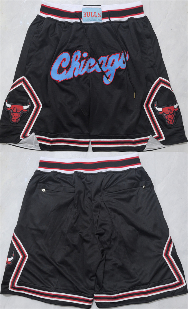 Men's Chicago Bulls Black 2026 Shorts 003 (Run Small)