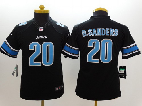 barry sanders jersey black