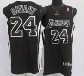 lakers jersey black and white