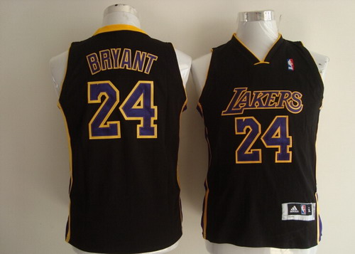 youth black lakers jersey