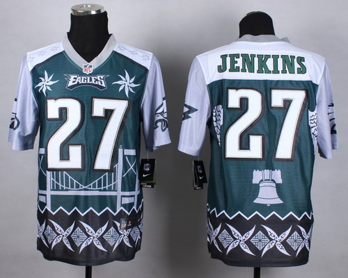 Nike Philadelphia Eagles #58 Trent Cole 2015 Noble Fashion Elite Jersey