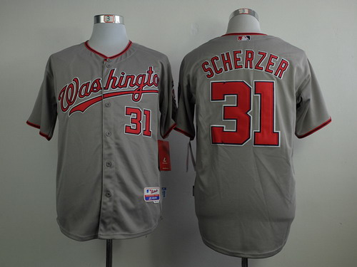 washington nationals grey jersey