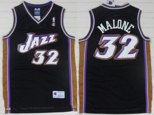 karl malone black jersey