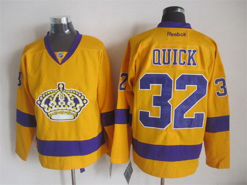 Custom Vintage CCM NHL Los Angeles Kings Jordan #23 Hockey Jersey