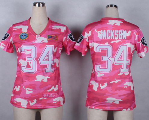 pink raiders jersey