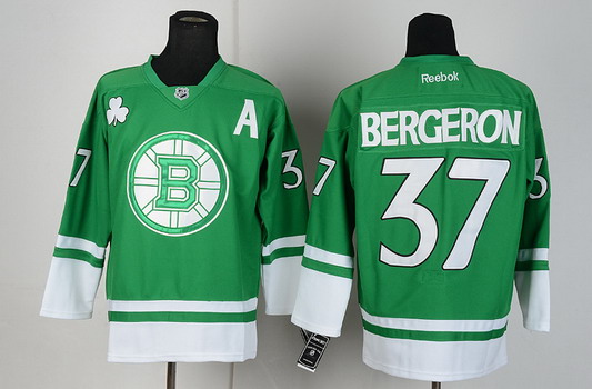 boston bruins st patricks day jersey bergeron