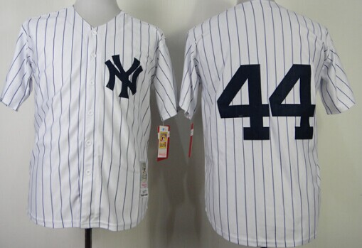 REGGIE JACKSON New York Yankees 1977 Majestic Throwback Away