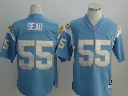 San Diego Chargers #83 John Jefferson Navy Blue Throwback Jersey on