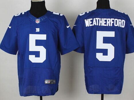 مياه سحاب Nike New York Giants #5 Steve Weatherford Blue Elite Jersey on ... مياه سحاب