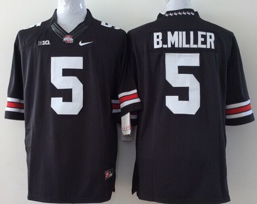 ohio state limited black jersey