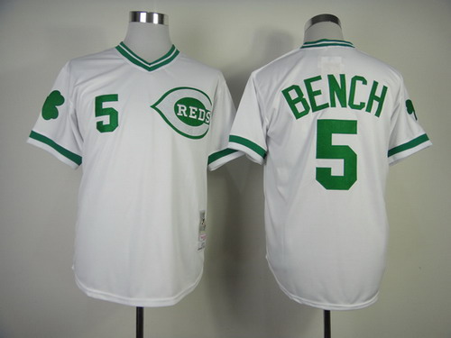 johnny bench reds jersey
