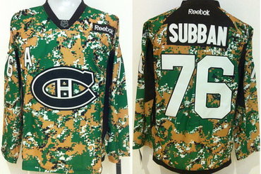 montreal canadiens military jersey