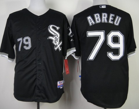 Chicago White Sox #79 Jose Abreu Black Jersey on sale,for Cheap,wholesale  from China