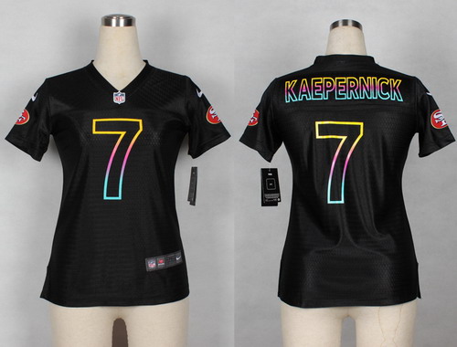 womens black kaepernick jersey