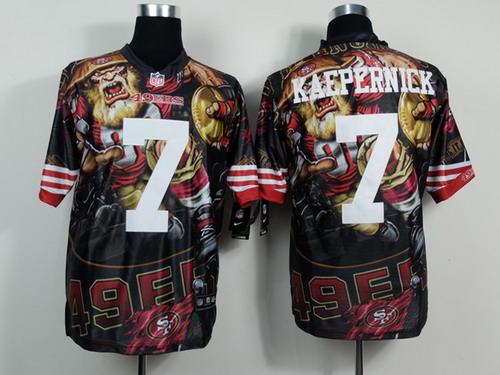Nike San Francisco 49ers #7 Colin Kaepernick 2014 Fanatic ...