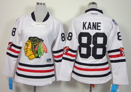 Chicago Blackhawks #88 Patrick Kane 2015 Winter Classic White Womens Jersey