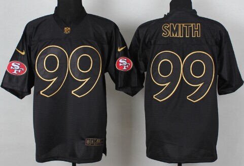 black and gold 49ers jersey