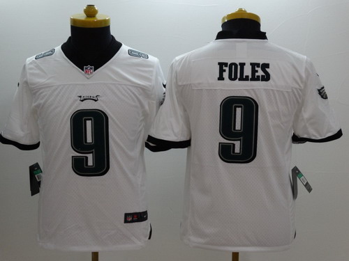 white nick foles jersey