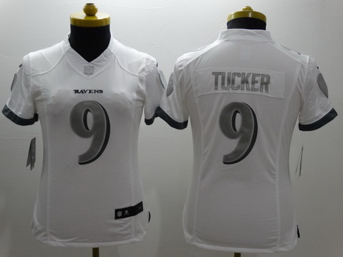 white justin tucker jersey