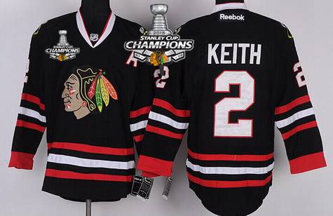 duncan keith jersey with a patch