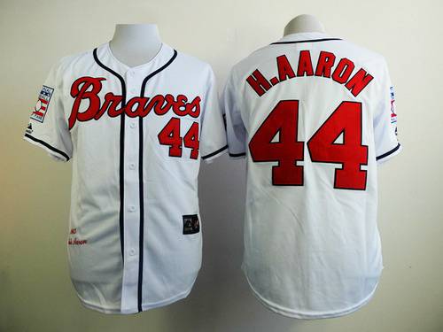 hank aaron throwback jerseys