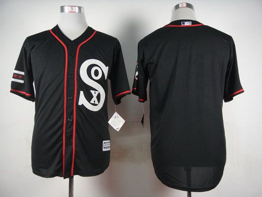 black and red white sox jersey