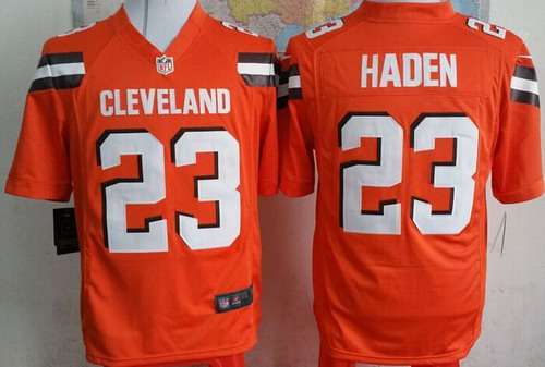 joe haden orange jersey
