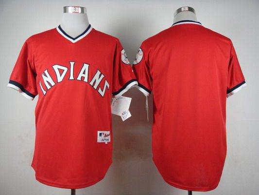 Men's Cleveland Indians Blank 1974 Turn Back The Clock Red Jersey on  sale,for Cheap,wholesale from China