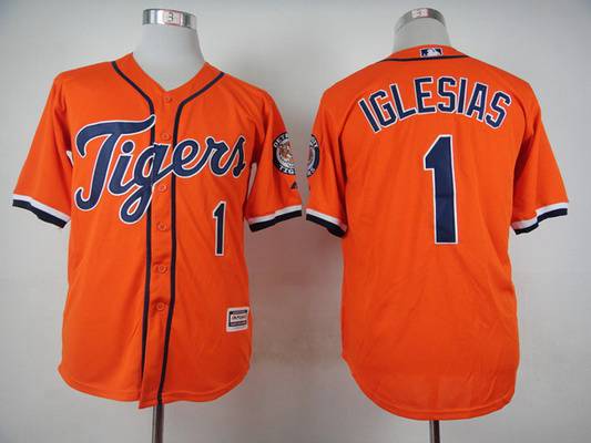orange detroit tigers jersey