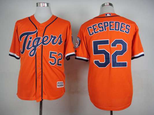 detroit tigers orange jersey