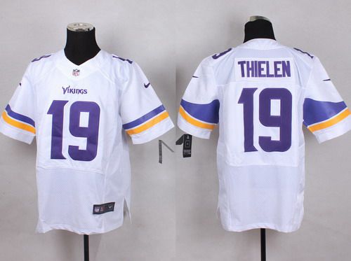 white adam thielen jersey