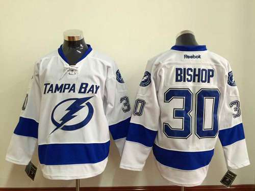 2013-14 Ben Bishop Tampa Bay Lightning Game Worn Jersey - Photo Match –  Team Letter