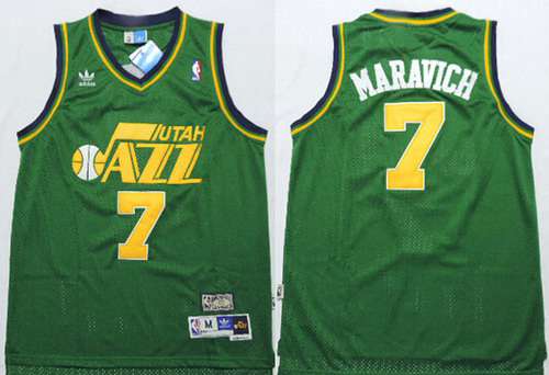 Pistol Pete Maravich Utah Jazz Basketball Jersey – Best Sports Jerseys