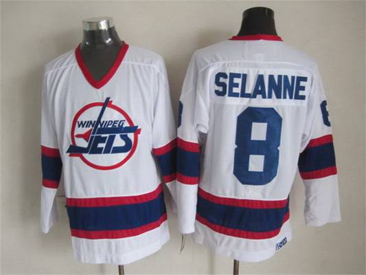 Teemu Selanne Winnipeg Jets Vintage Jersey - Size 52