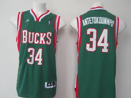 bucks red and green jersey