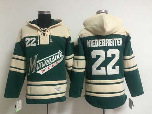 mn wild jersey hoodie