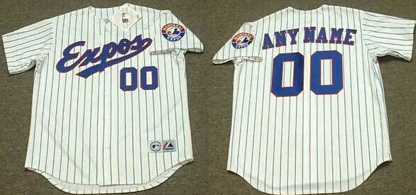 expos pinstripe jersey