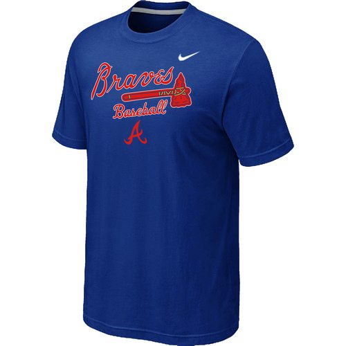 Nike MLB Atlanta Braves 2014 Home Practice TShirt White on sale,for