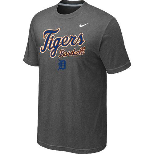 Nike MLB Detroit Tigers 2014 Home Practice TShirt Dark blue on sale