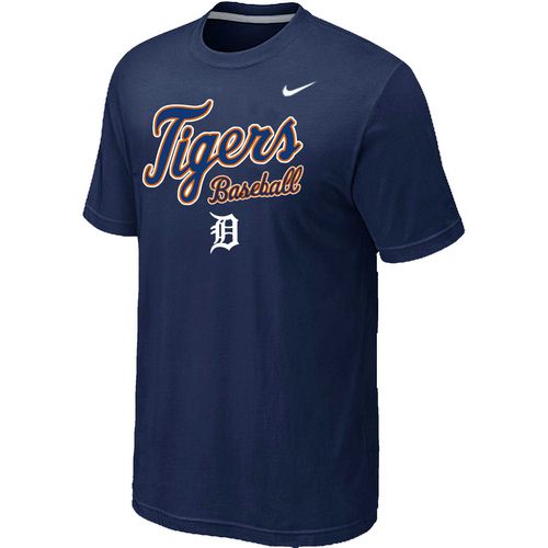 Nike MLB Detroit Tigers 2014 Home Practice TShirt light Blue on sale