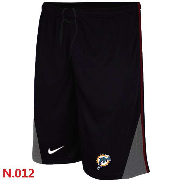 Men's Miami Dolphins Nike Charcoal Knit Performance Shorts on sale,for