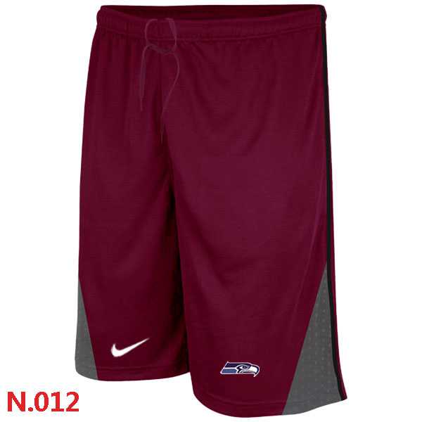 كريم تأخير القذف Nike NFL Seattle Seahawks Classic Shorts Red اسطول