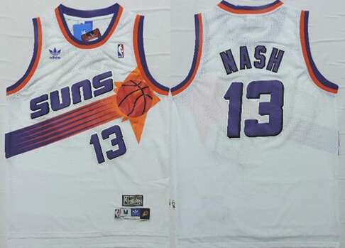 steve nash jersey white