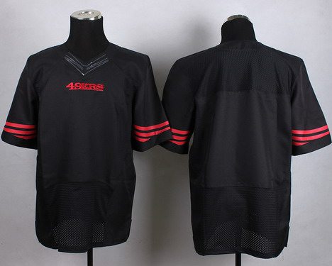 custom black 49ers jersey