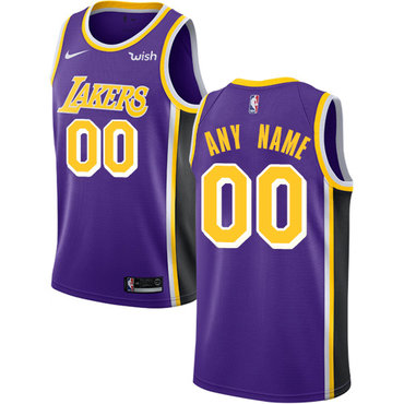 Men's Custom Nike Los Angeles Lakers 