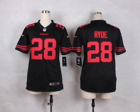 black 49ers jersey youth