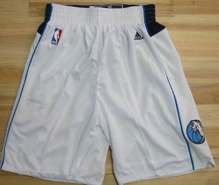 dallas mavericks shorts white