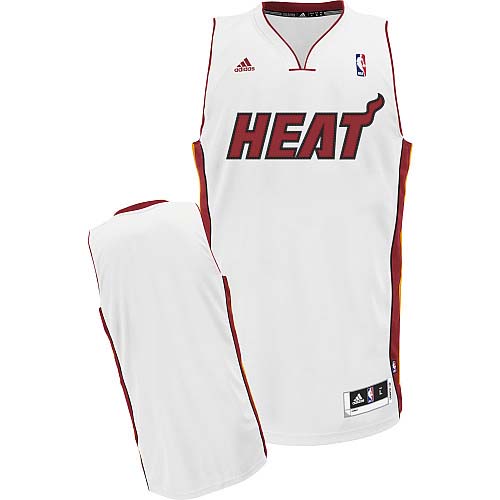 Miami Heat Blank Red Swingman Jersey on 